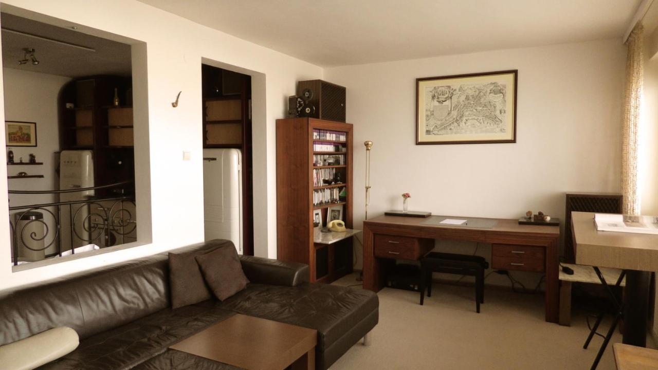Studio With A View Of The Center Of Bratislava Exterior photo
